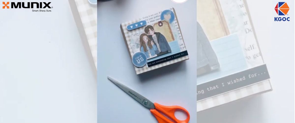 Easy DIY Gift Box with GL-2170 Scissors