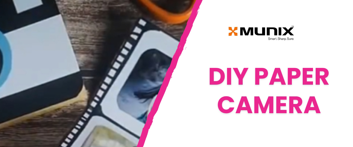 Craft Your Own: DIY Paper Camera with Munix Scissors
