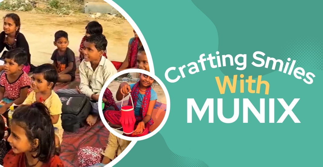 Making Diwali Kandils with Munix Scissors