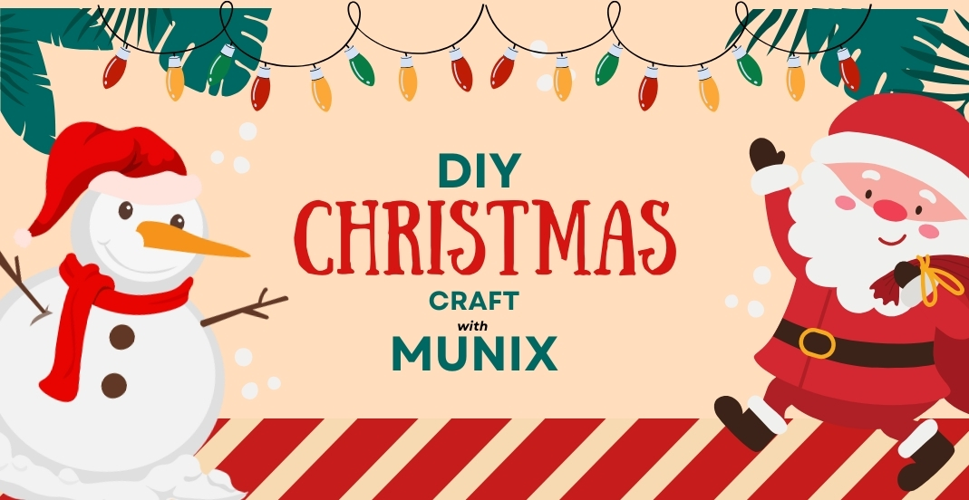 Make a Paper Santa with Munix Scissors