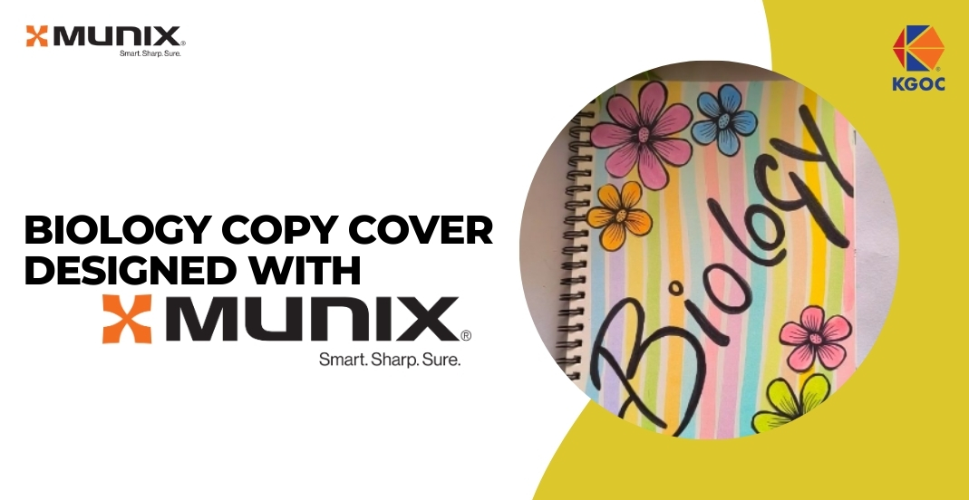Biology Copy Cover + Munix Scissors = Perfect Combo