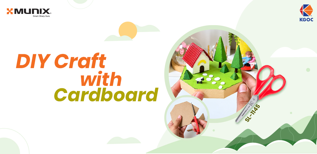 DIY Craft with Cardboard: Create a Miniature Landscape