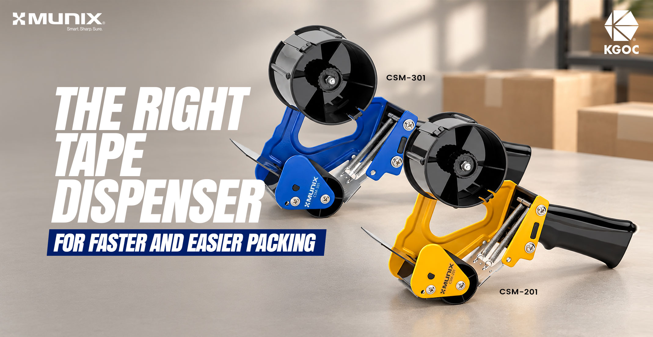 How to Choose the Right Tape Dispenser for Your Packing Needs